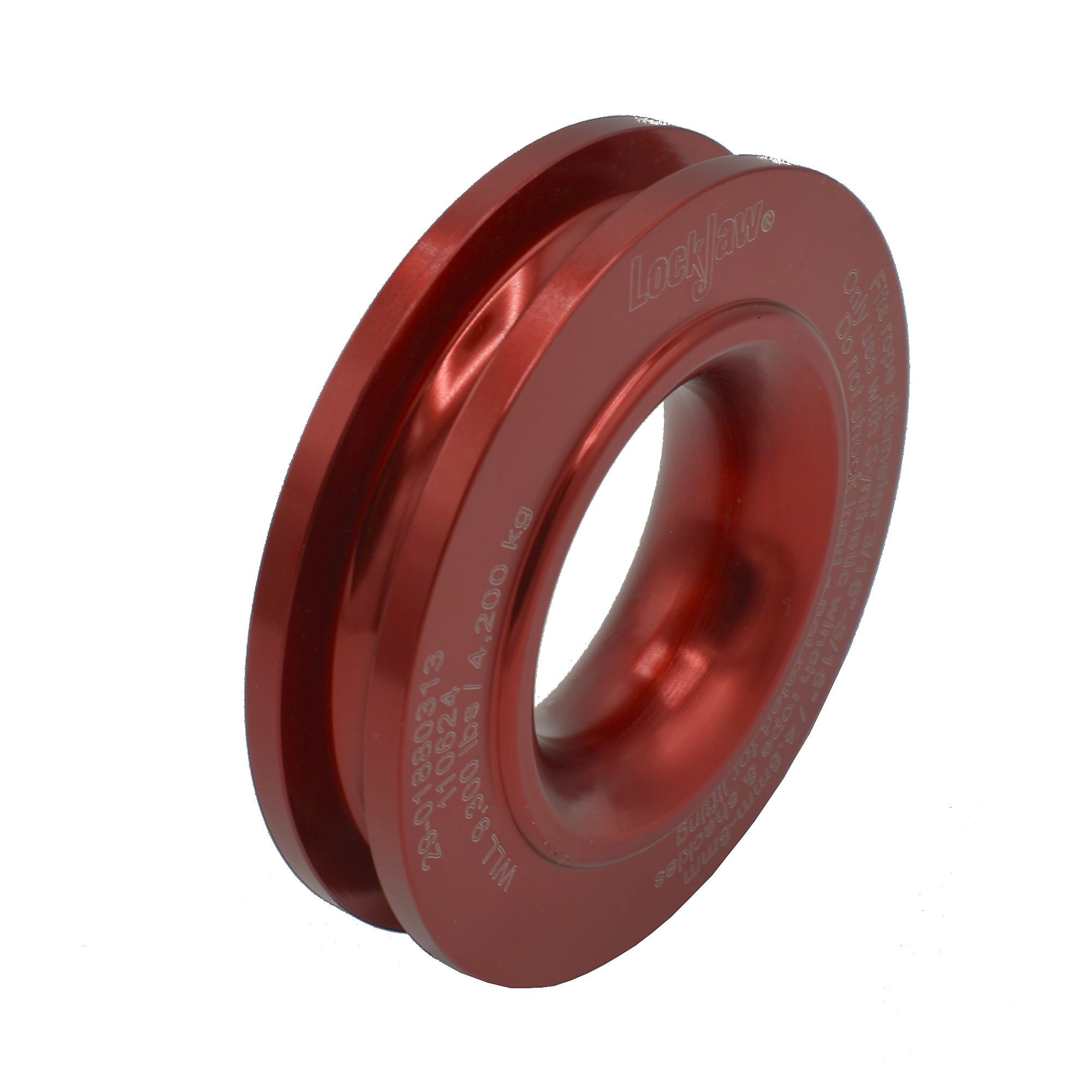 LockJaw High Performance Recovery Ring — Fits 3/16in., 1/4in. and 5/16in. Synthetic Winch Ropes, 27900-Lb. Break Strength, Model# 29-01880313